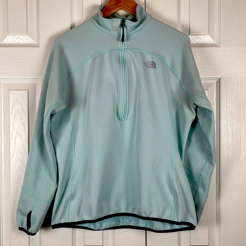 The North Face half zip pull over fleece, women’s XL